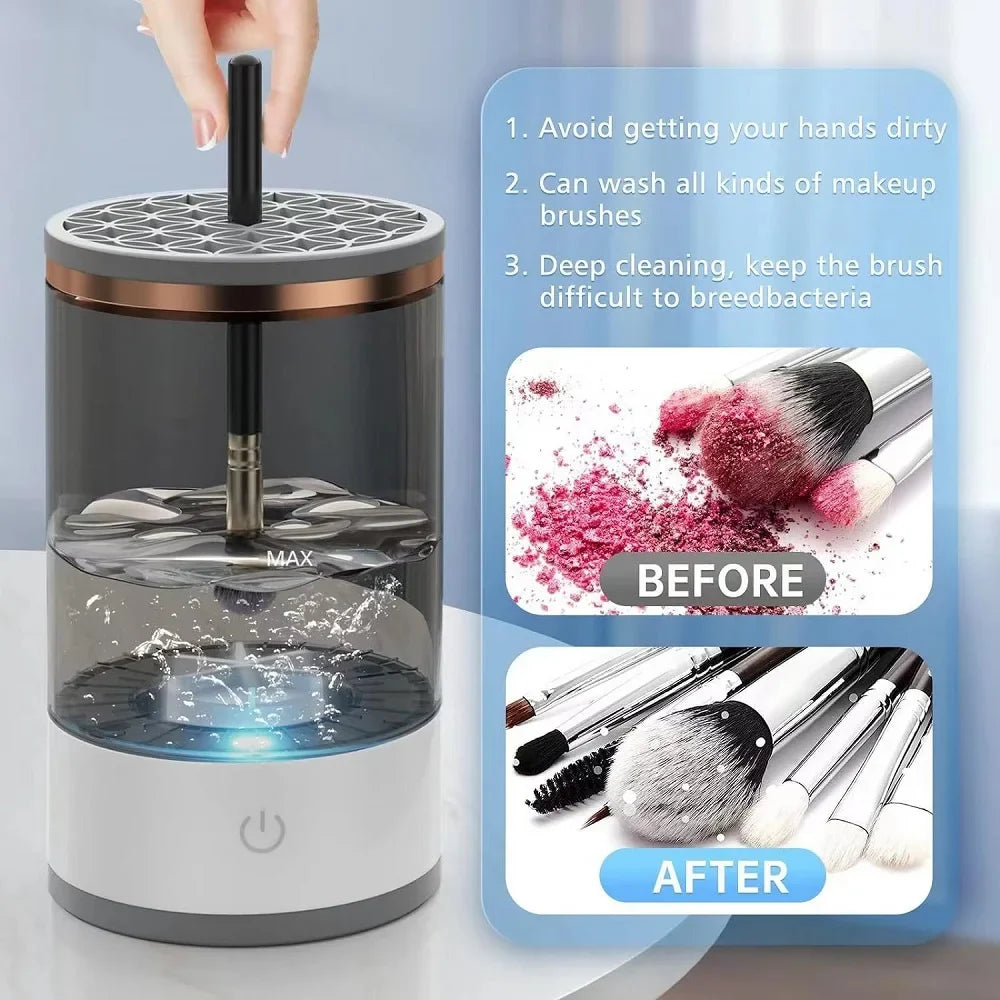 Automatic Makeup  Brush Cleaner 