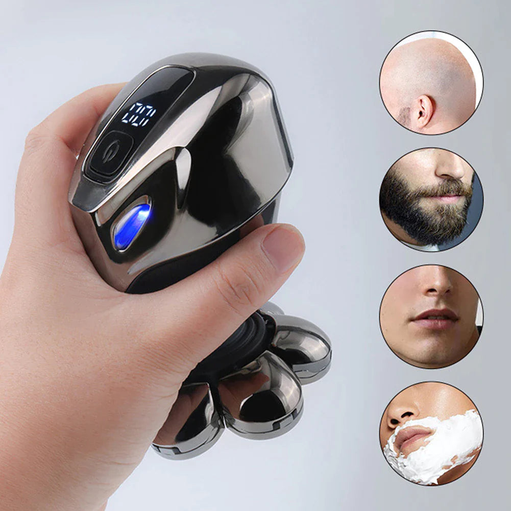  Men’s 5-In-1 Electric Cordless Head Shaver  