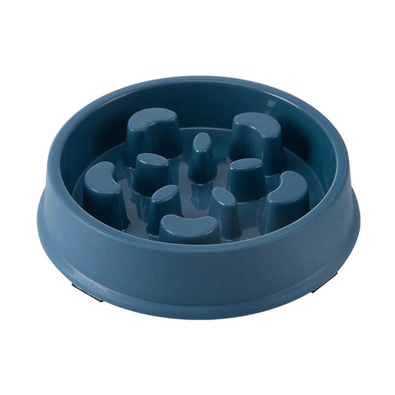 Pet Slow Feed Bowl for Small Dogs and Cats - Non-Slip, Choke-Proof Design