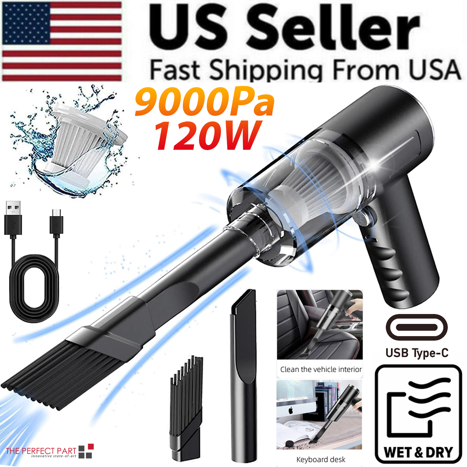 Cordless Handheld Vacuum Cleaner 