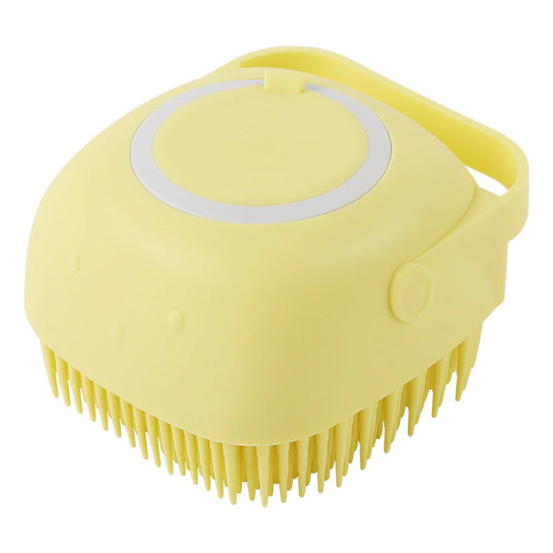 Silicone Bath Massage Brush for Dogs and Cats - Soft and Safe Pet Grooming Accessories