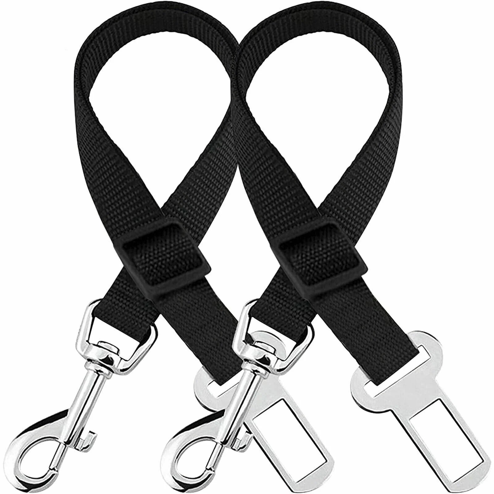 2 Pack Dog Safety Car  Seatbelt Harness Leash