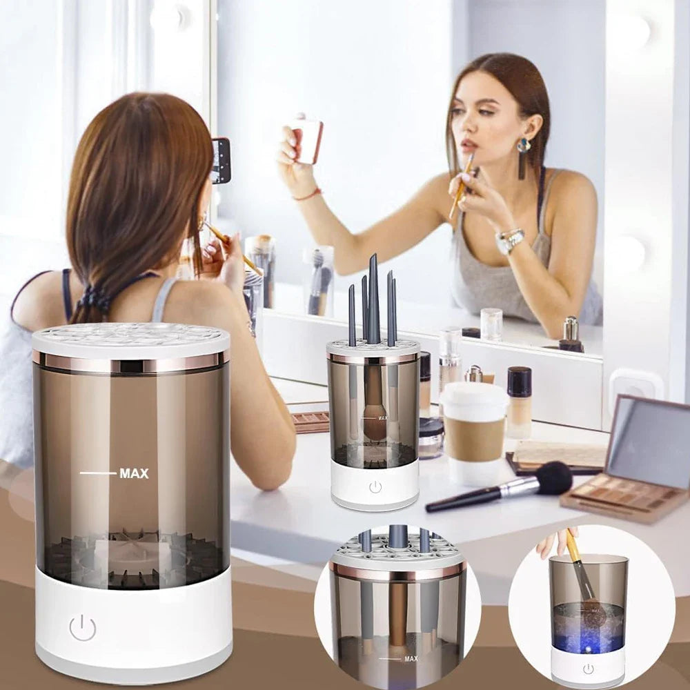 Automatic Makeup  Brush Cleaner 