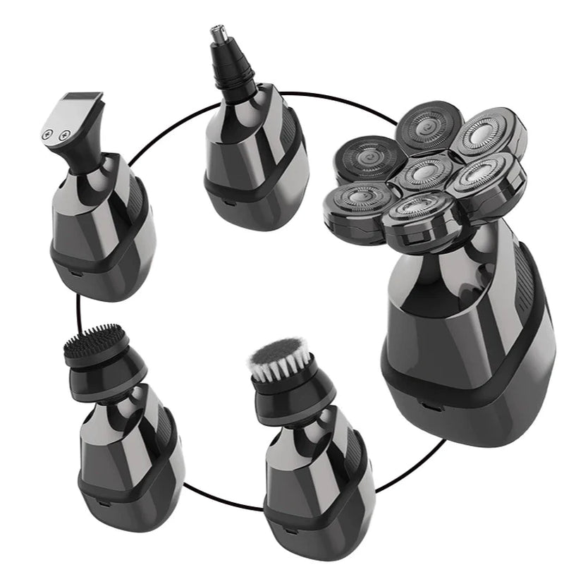  Men’s 5-In-1 Electric Cordless Head Shaver  