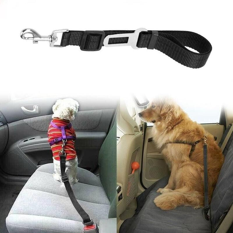 2 Pack Dog Safety Car  Seatbelt Harness Leash