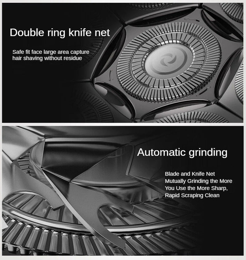  Men’s 5-In-1 Electric Cordless Head Shaver  