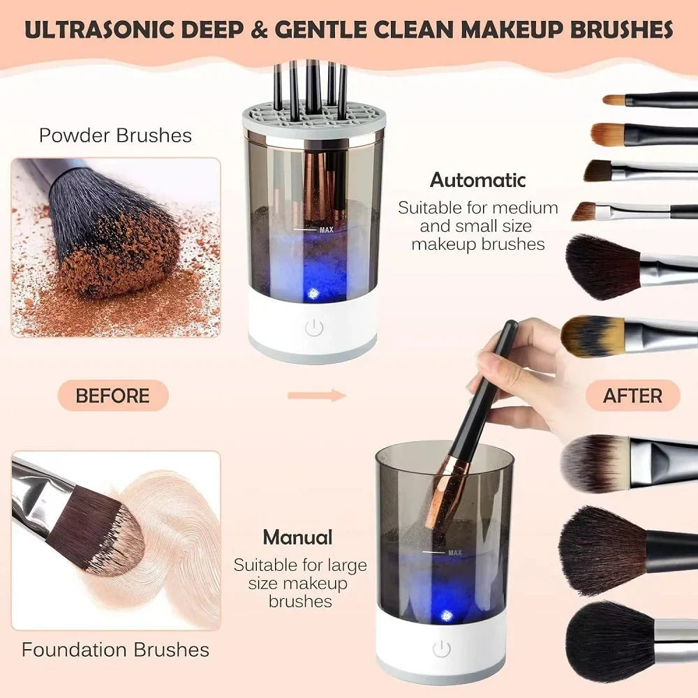 Automatic Makeup  Brush Cleaner 
