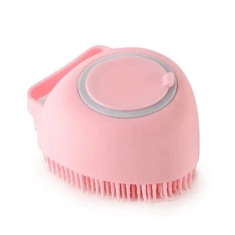 Silicone Bath Massage Brush for Dogs and Cats - Soft and Safe Pet Grooming Accessories