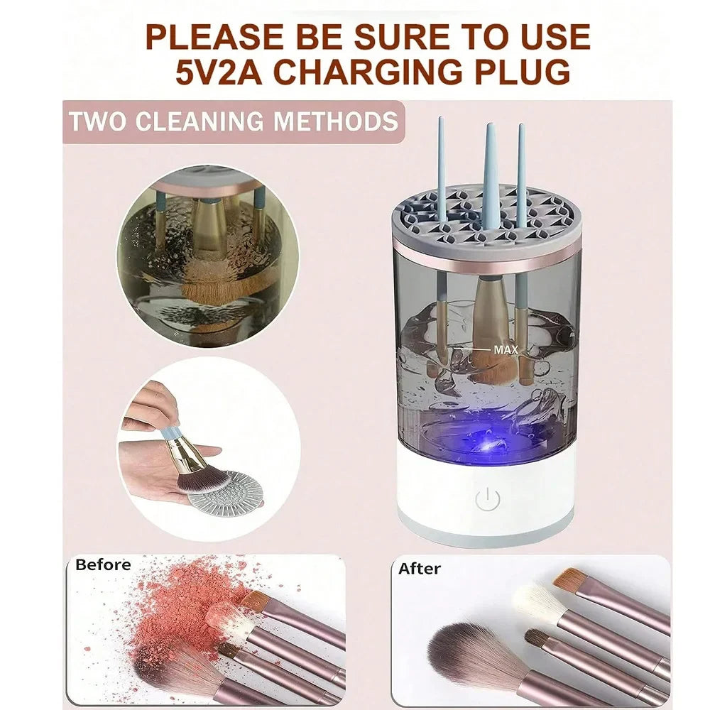 Automatic Makeup  Brush Cleaner 