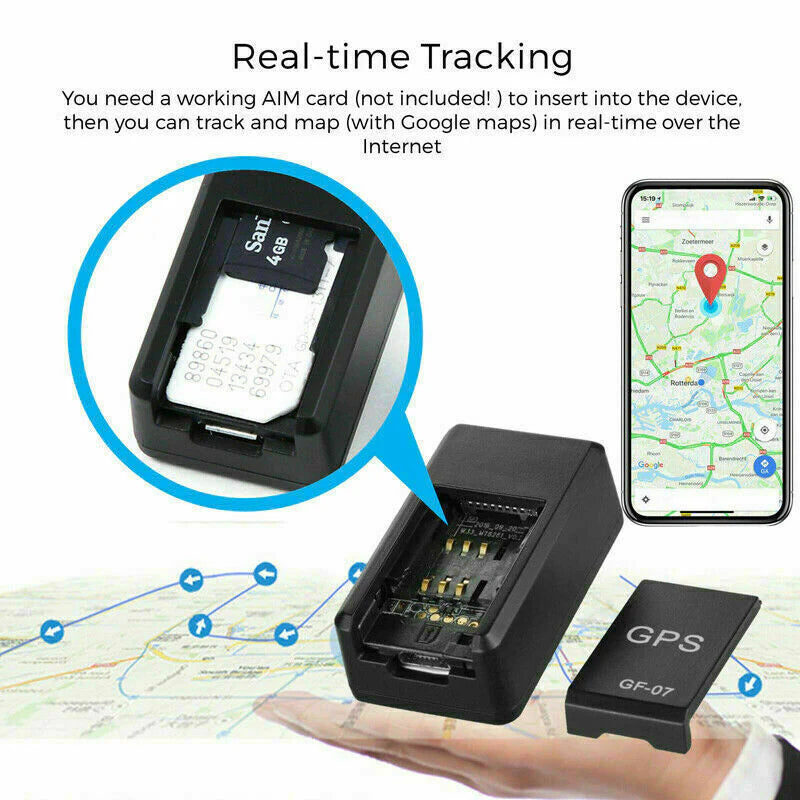 Mini Magnetic GPS Tracker Real-Time Car Truck Vehicle Locator